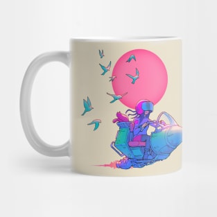 Sunset Scooter Mug